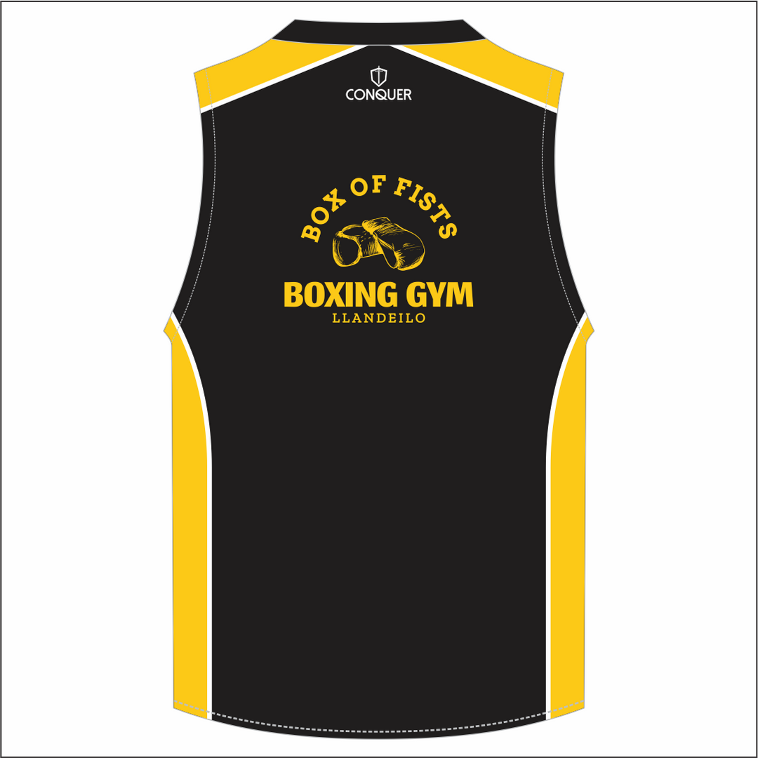Box Of Fists Sublimated Aussie Vest Kids