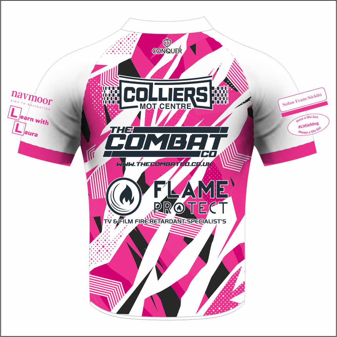 Valley Vikings Rugby Sublimated White T-Shirt Kids