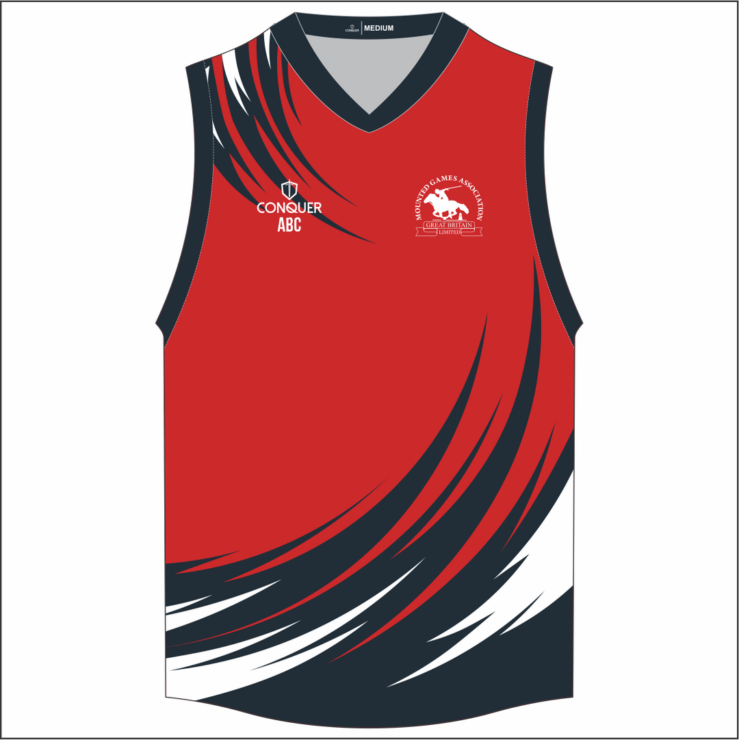 West Glamorgan Mounted Games Sublimated Aussie Vest