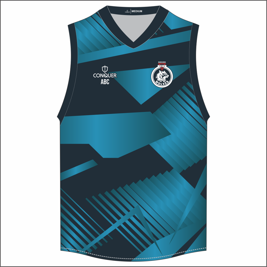 Bargoed YMCA Sublimated Aussie Vest