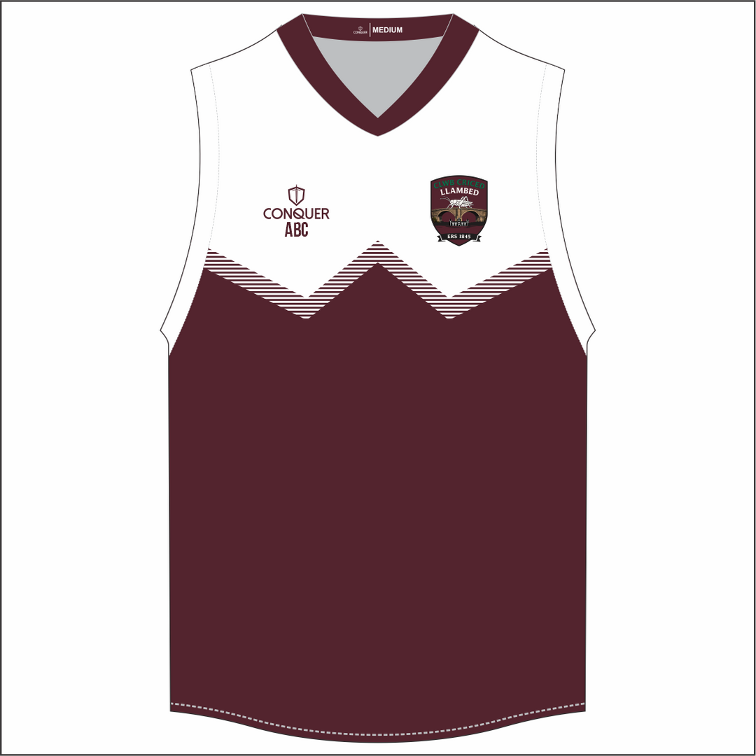 Clwb Criced Llambed Aussie Vest KIDS