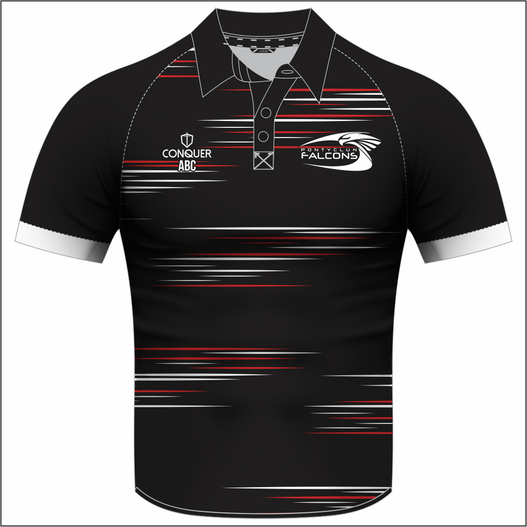 Pontyclun Falcons Sublimated Polo Shirt