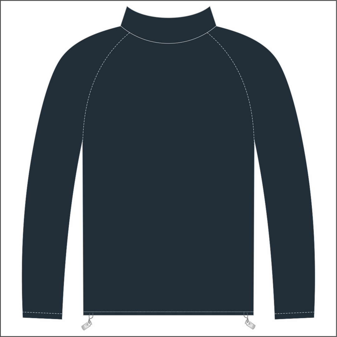 Cwmllynfell RFC Touch Ladies  1/4 Zip Midlayer