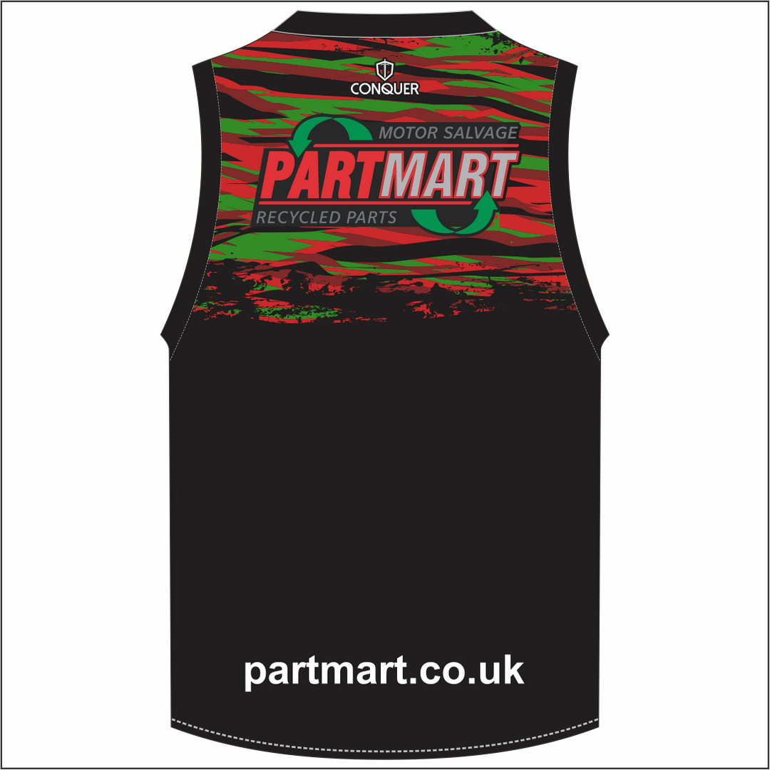 New Tredegar RFC Sublimated Aussie Vest KIDS