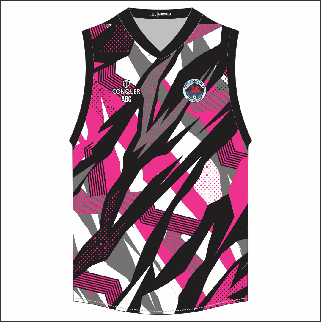 Tumble United Ladies Sublimated Aussie Vest