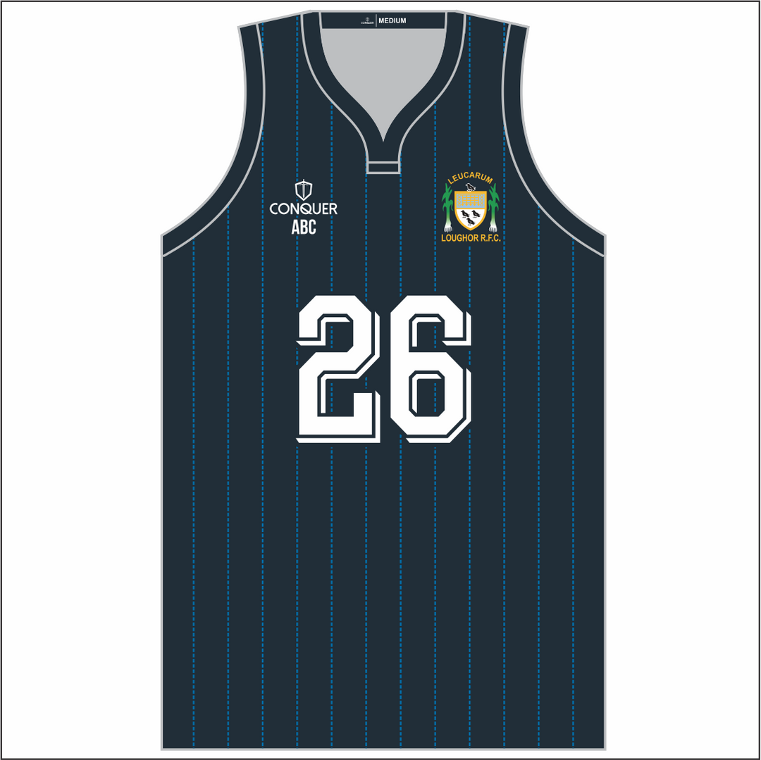 Loughor RFC 1XV Sublimated Basketball Vest