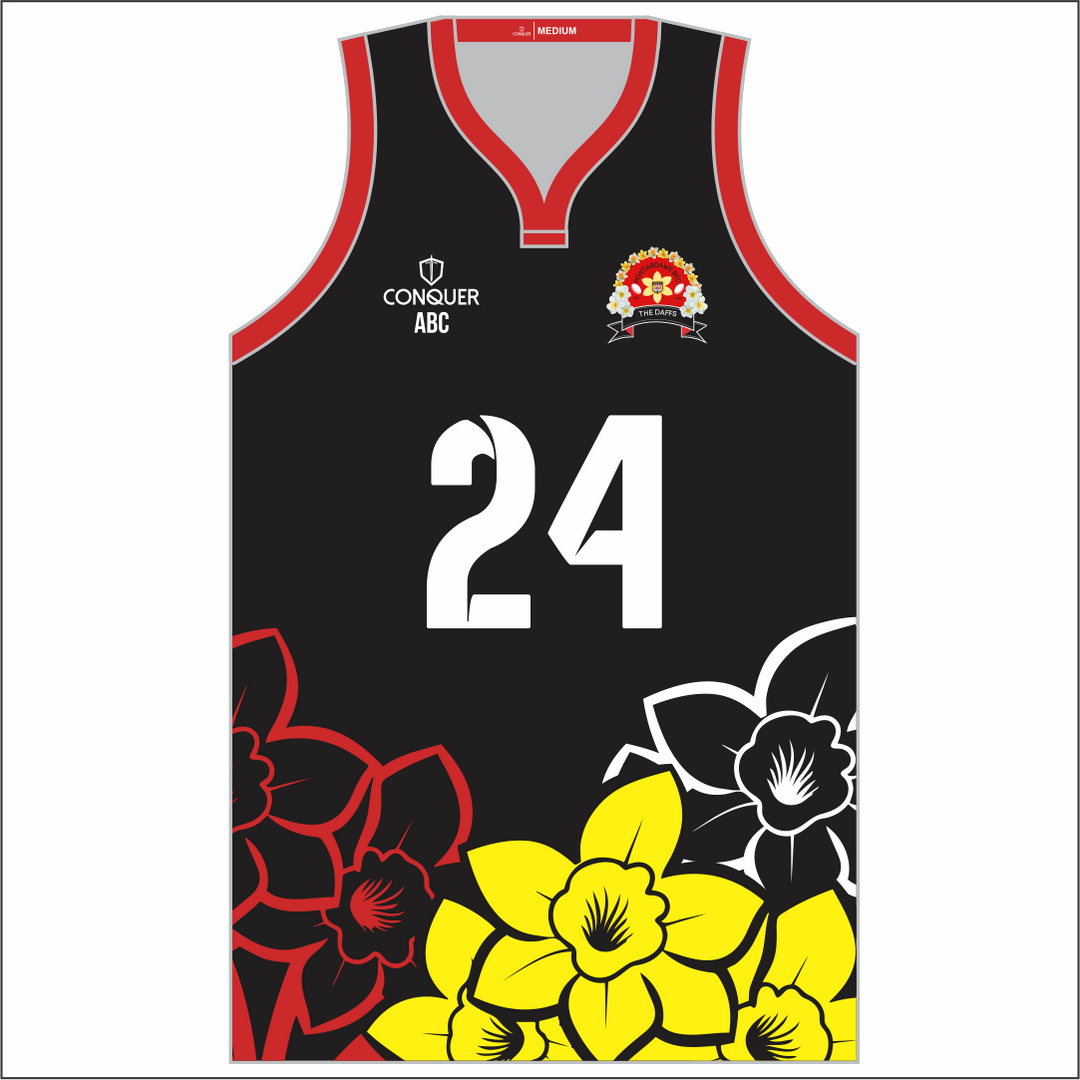 Pontardawe Daffs Sublimated Basketball Vest