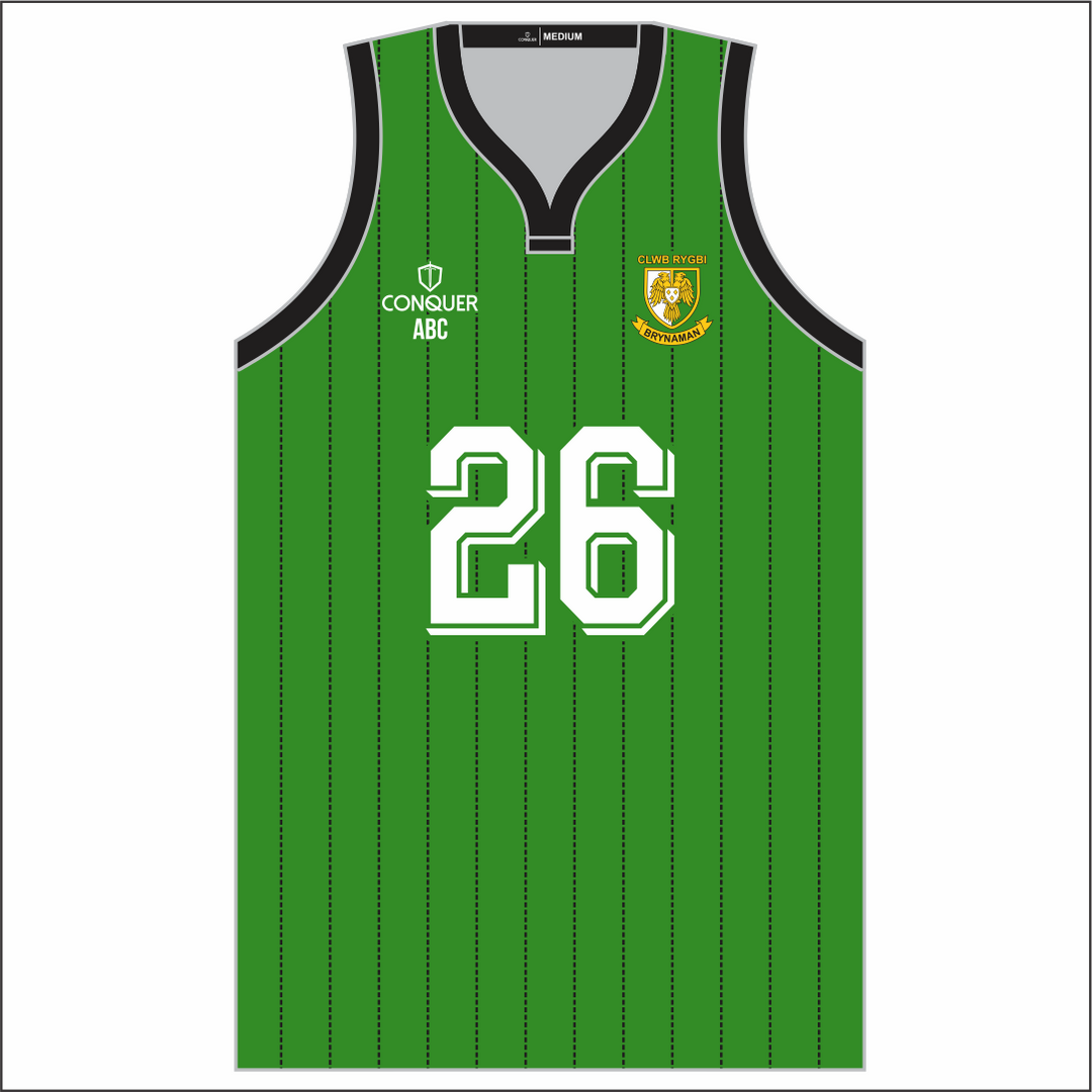 Brynamman RFC Sublimated Basketball Vest KIDS