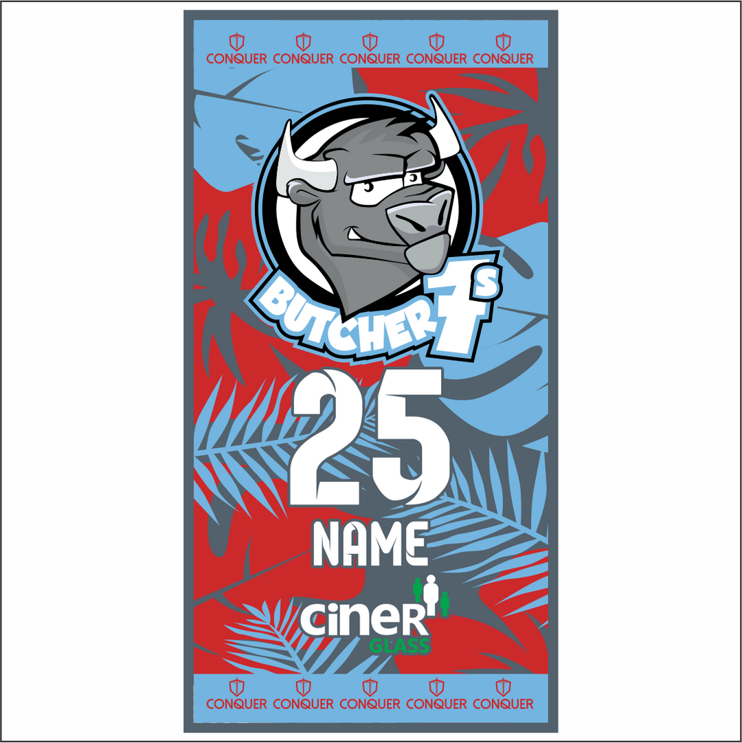 Butchers 7s  Beach Towel