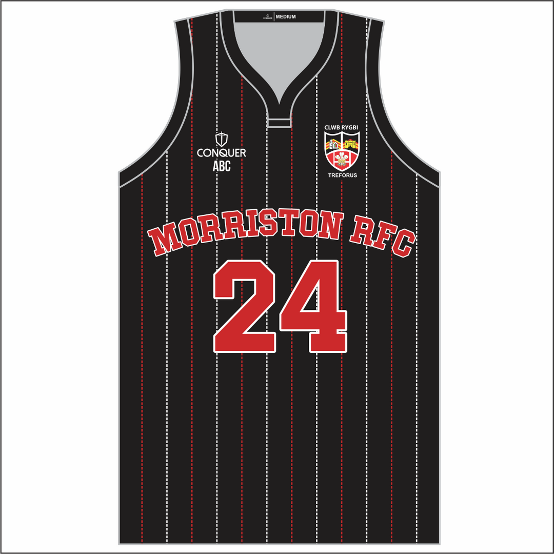 Morriston RFC U7's & U11's Basketball Vest Adults