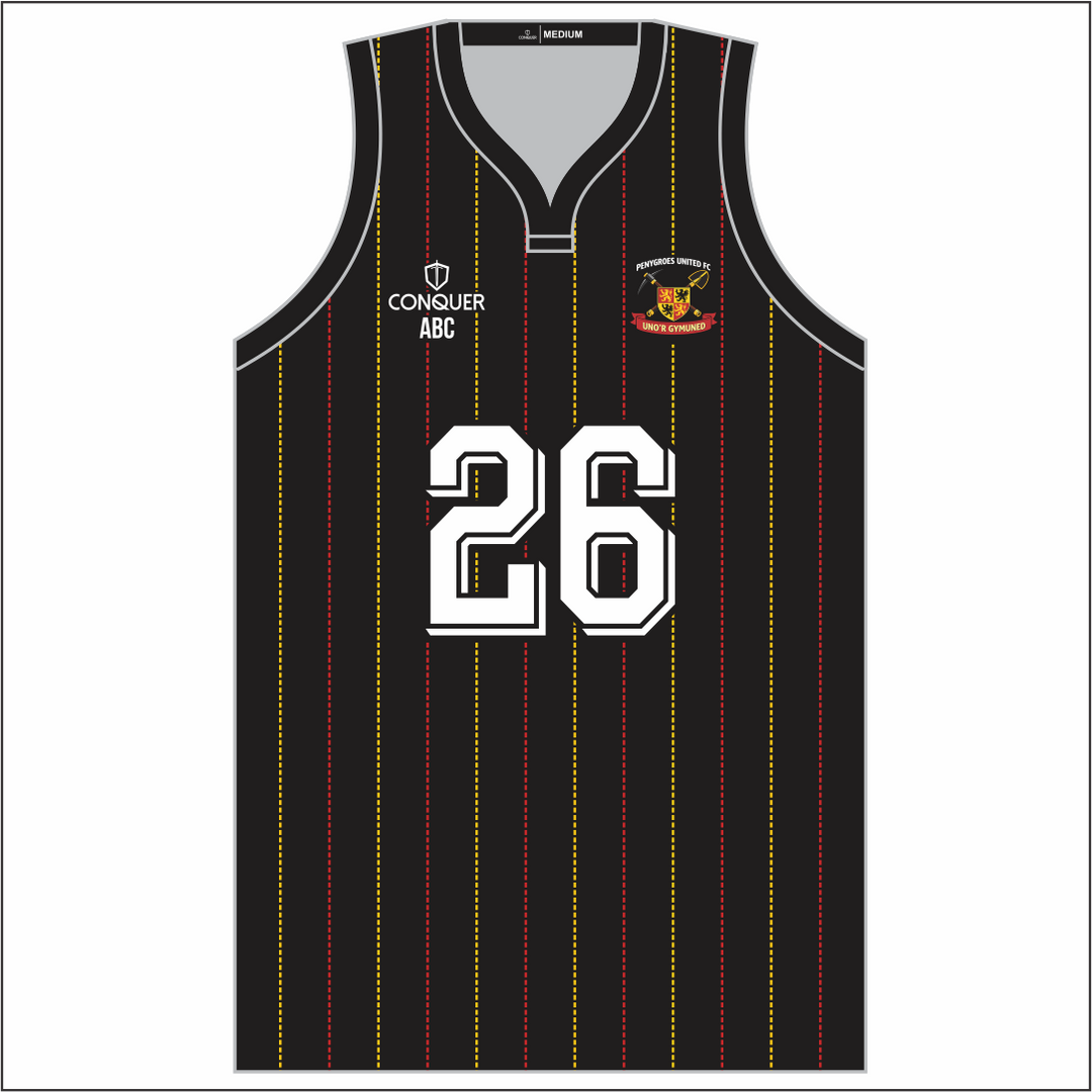 Penygroes FC Sublimated Basketball Vest