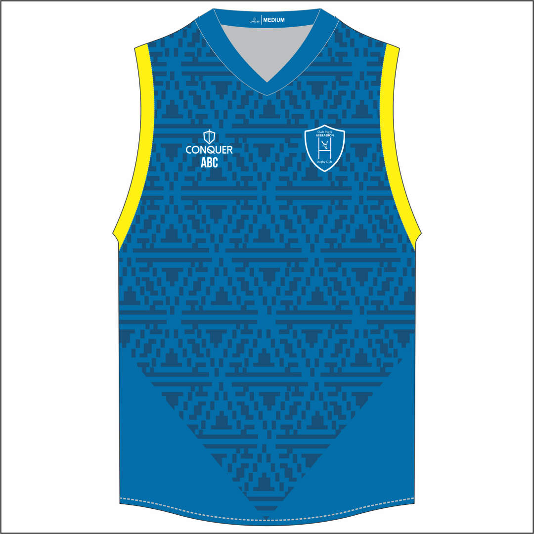 Aberaeron RFC Sublimated Aussie Vest KIDS - 26/27