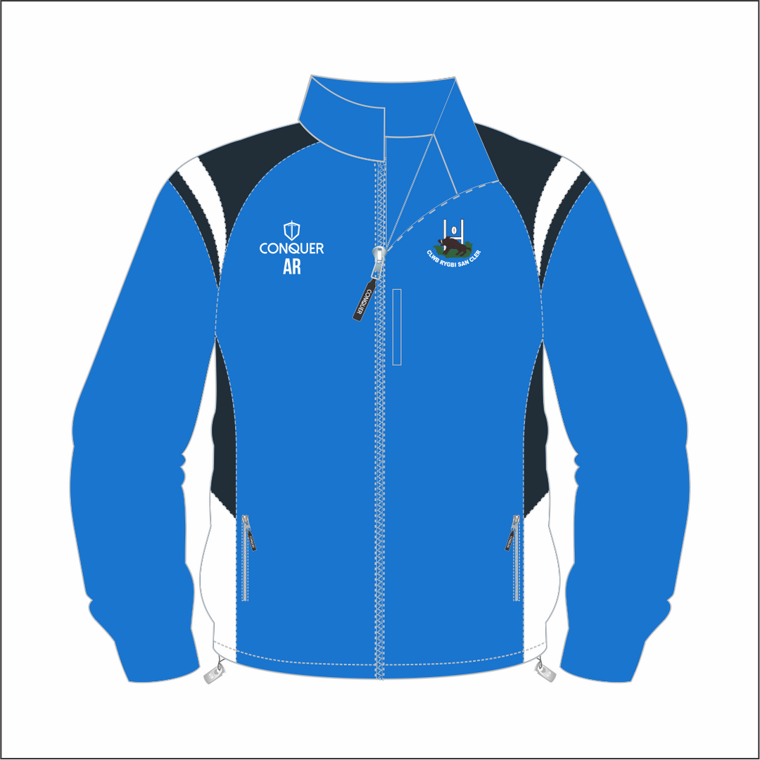 St Clears RFC Rain Jacket (Kids)