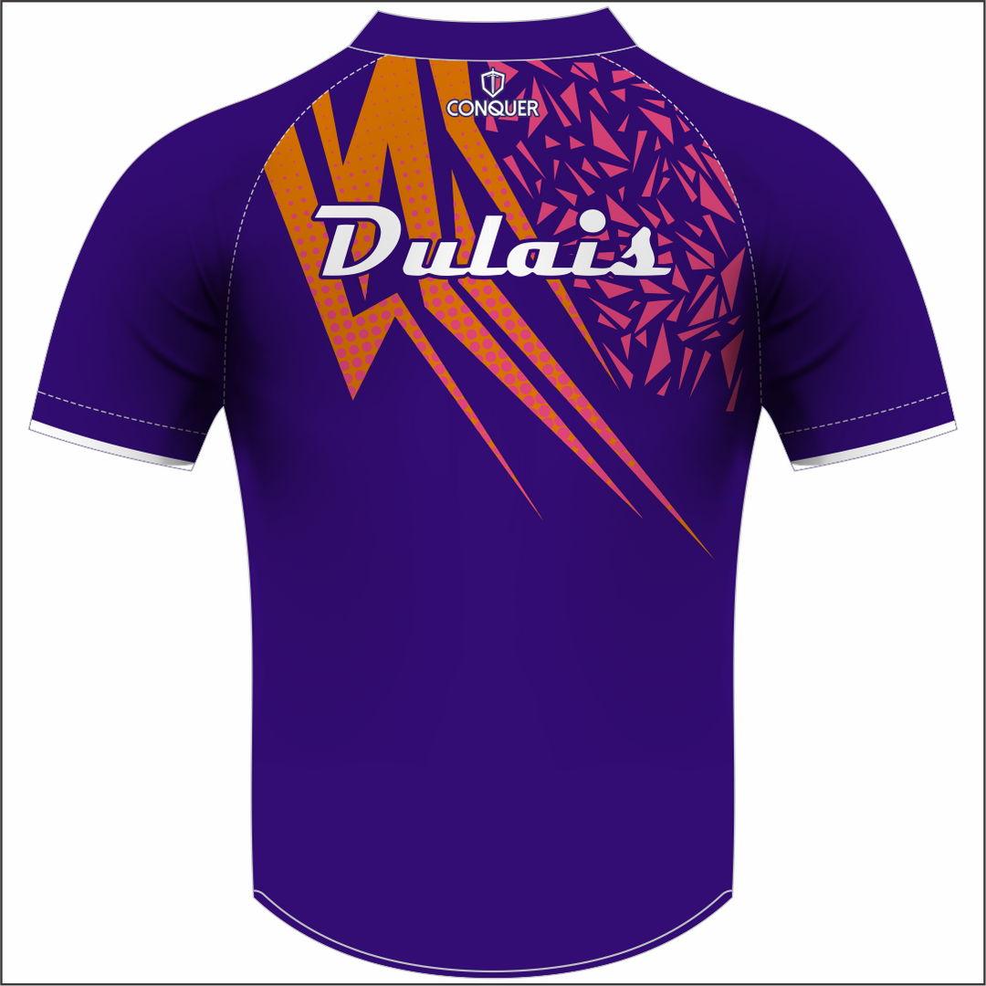 Dulais Netball Sublimated Polo Shirt KIDS