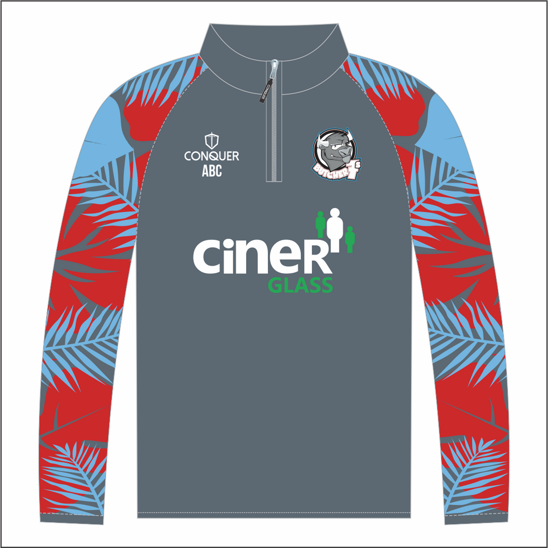 Butchers 7s PRO 1/4 Zip Midlayer Kids
