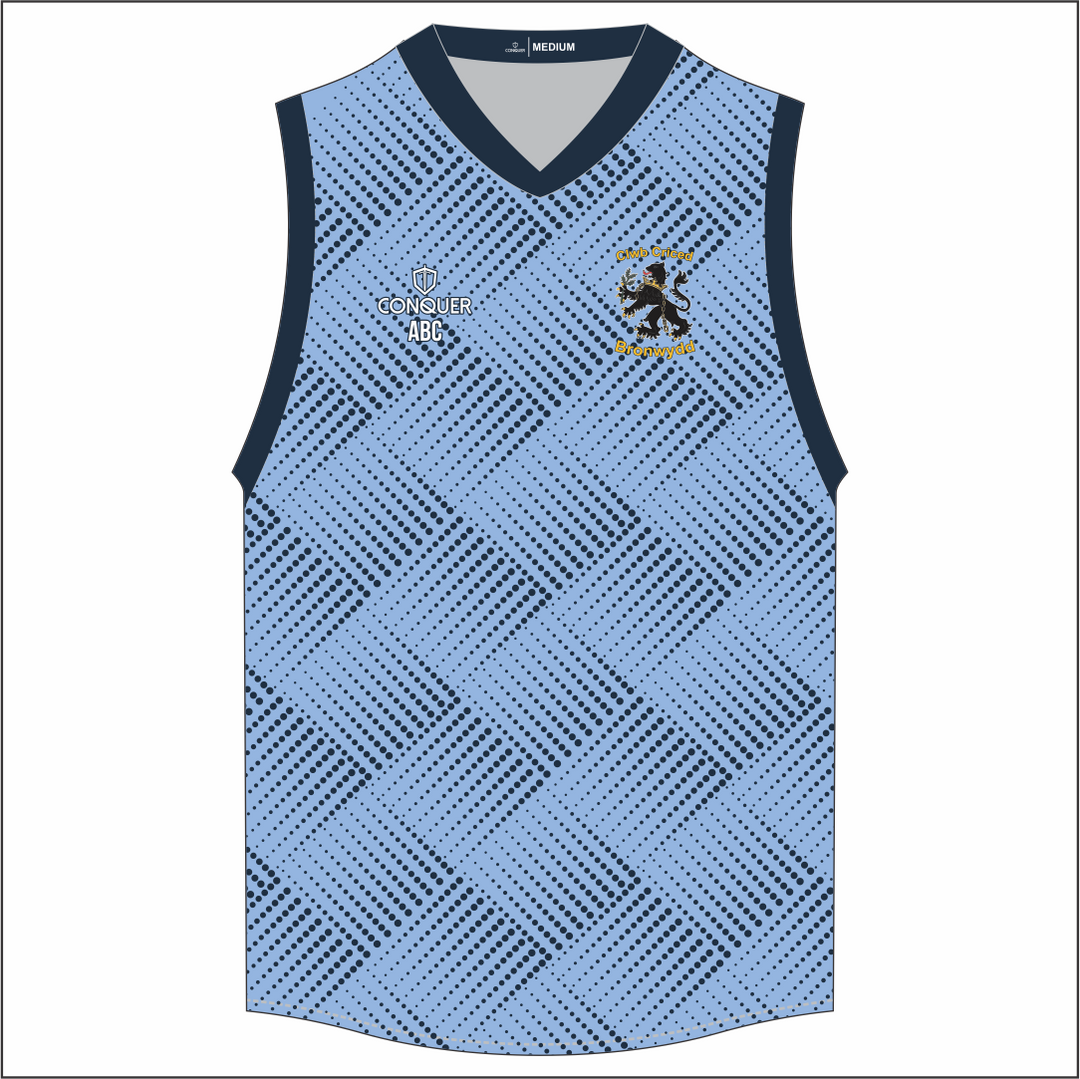Clwb Criced Bronwydd Sublimated Aussie Vest