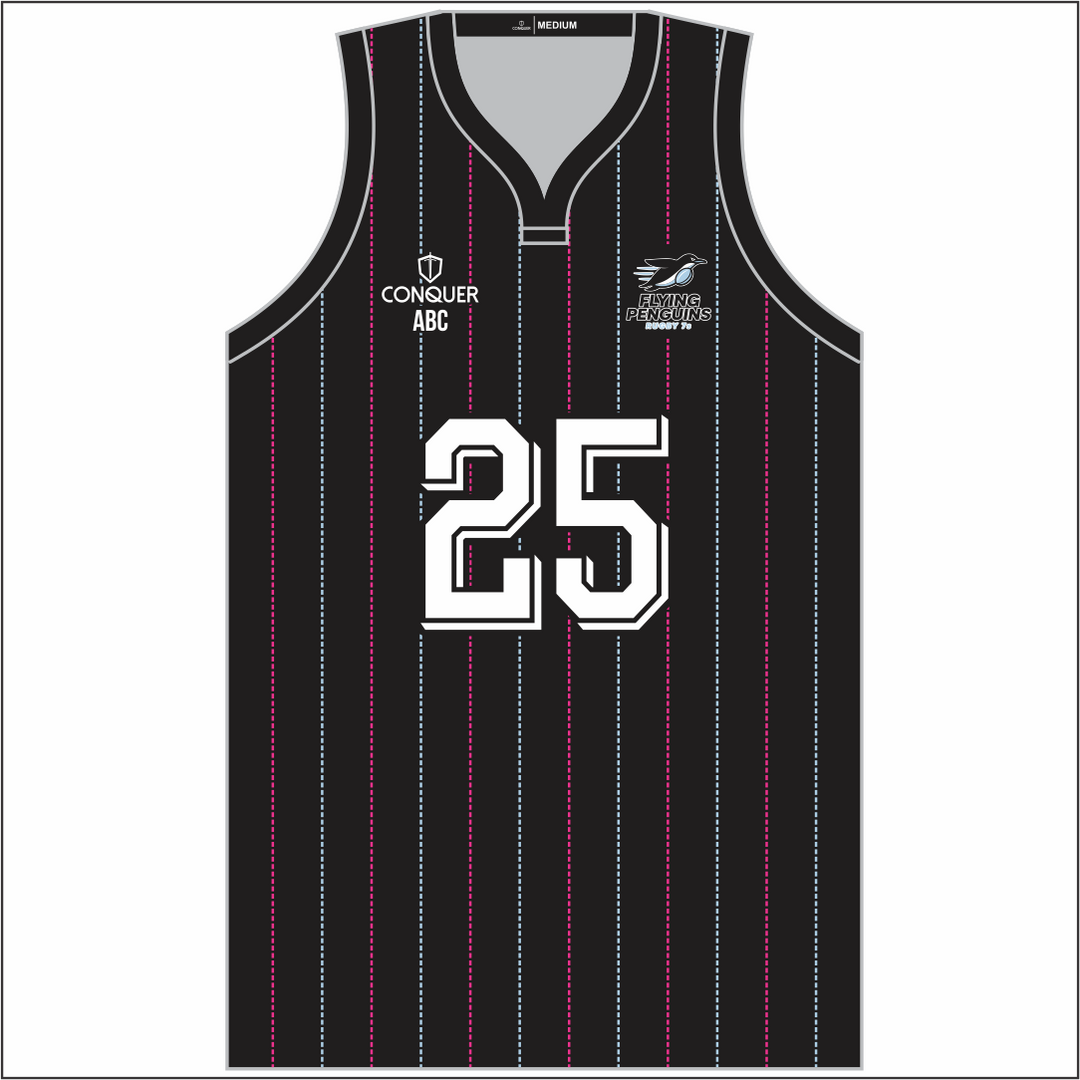 Flying Penguins Sublimated Basketball Vest KIDS