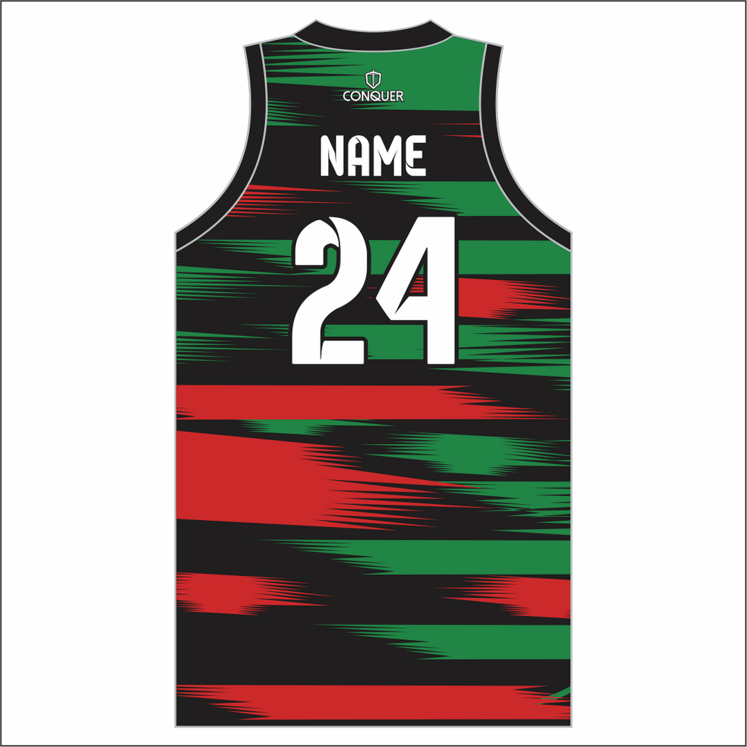 Dunvant Dragons Patterned Basketball Vest Kids