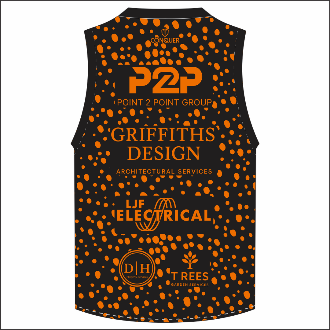 Cheetahs Invitational Sublimated Aussie Vest - Cheetah Print