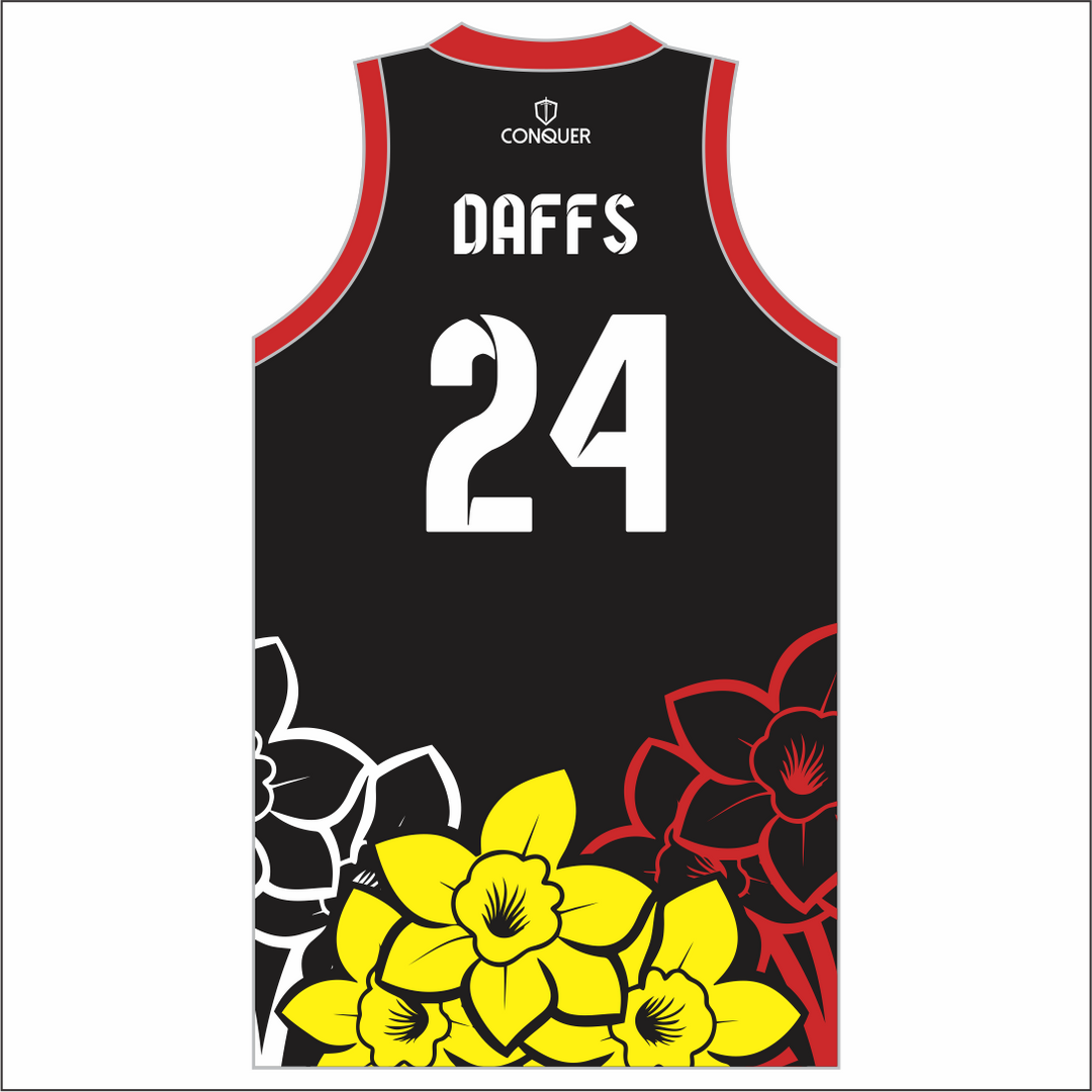 Pontardawe Daffs Sublimated Basketball Vest