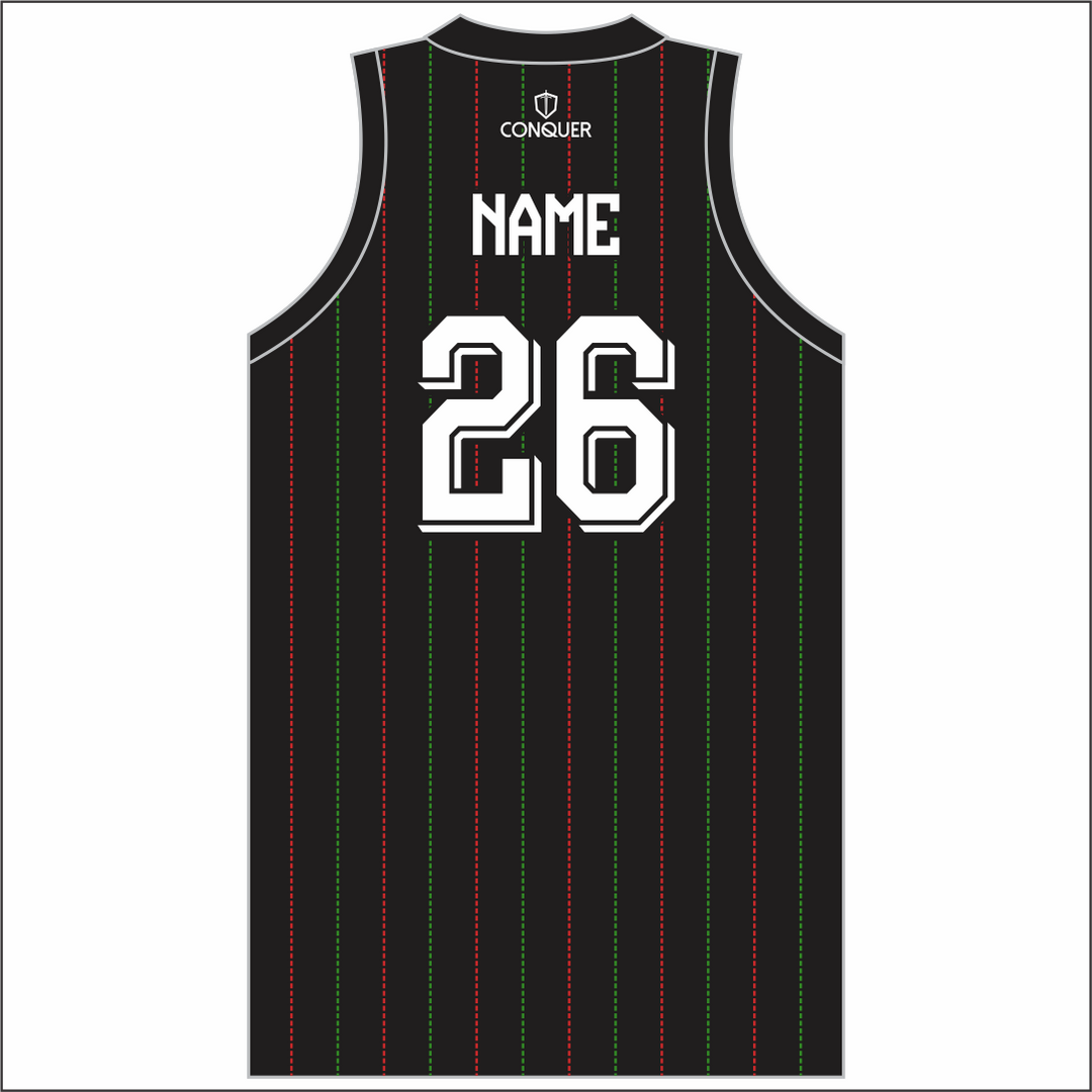 Rhymney Valley SCHOOLS Sublimated Basketball Vest KIDS