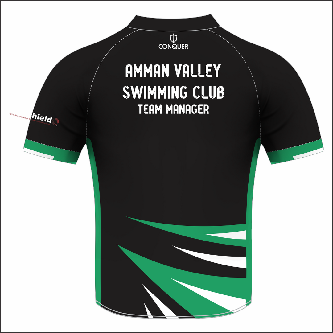 Amman Valley Swimming Club TEAM MANAGER Sublimated T-Shirt