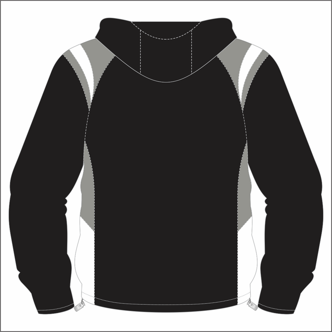 Tycroes Ladies 1/4 Zip Hooded Windbreaker