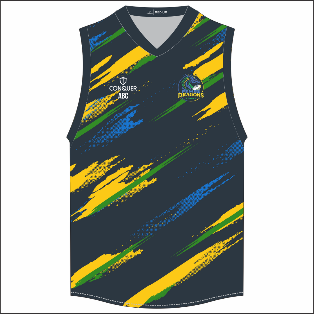 Pembs Dragons Sublimated Aussie Vest
