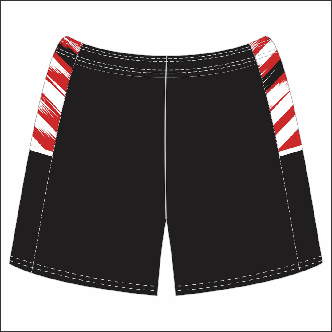 Birchgrove RFC Leisure Shorts Kids (Black/Red)