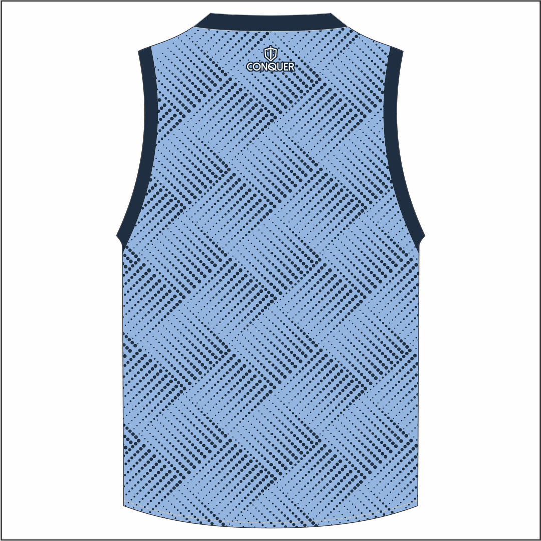 Clwb Criced Bronwydd Sublimated Aussie Vest