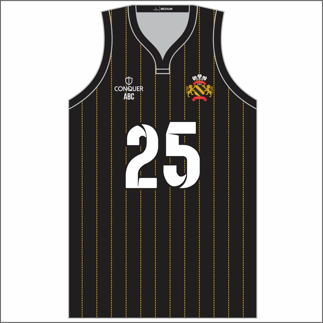 Talywain RFC Sublimated Basketball Vest KIDS - Striped