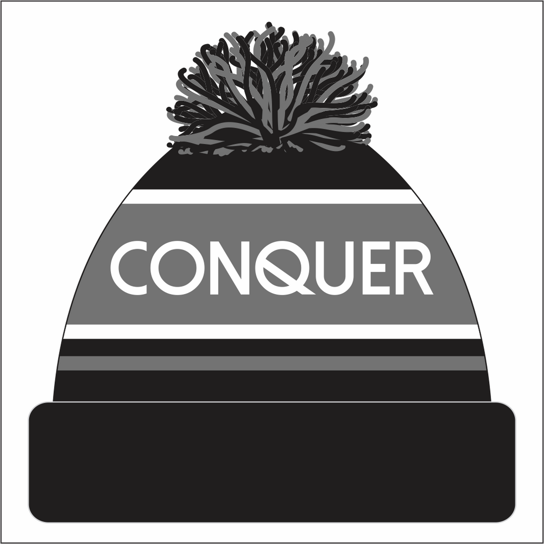 Ysgol Cross Hands Bobble Hat (Kids)