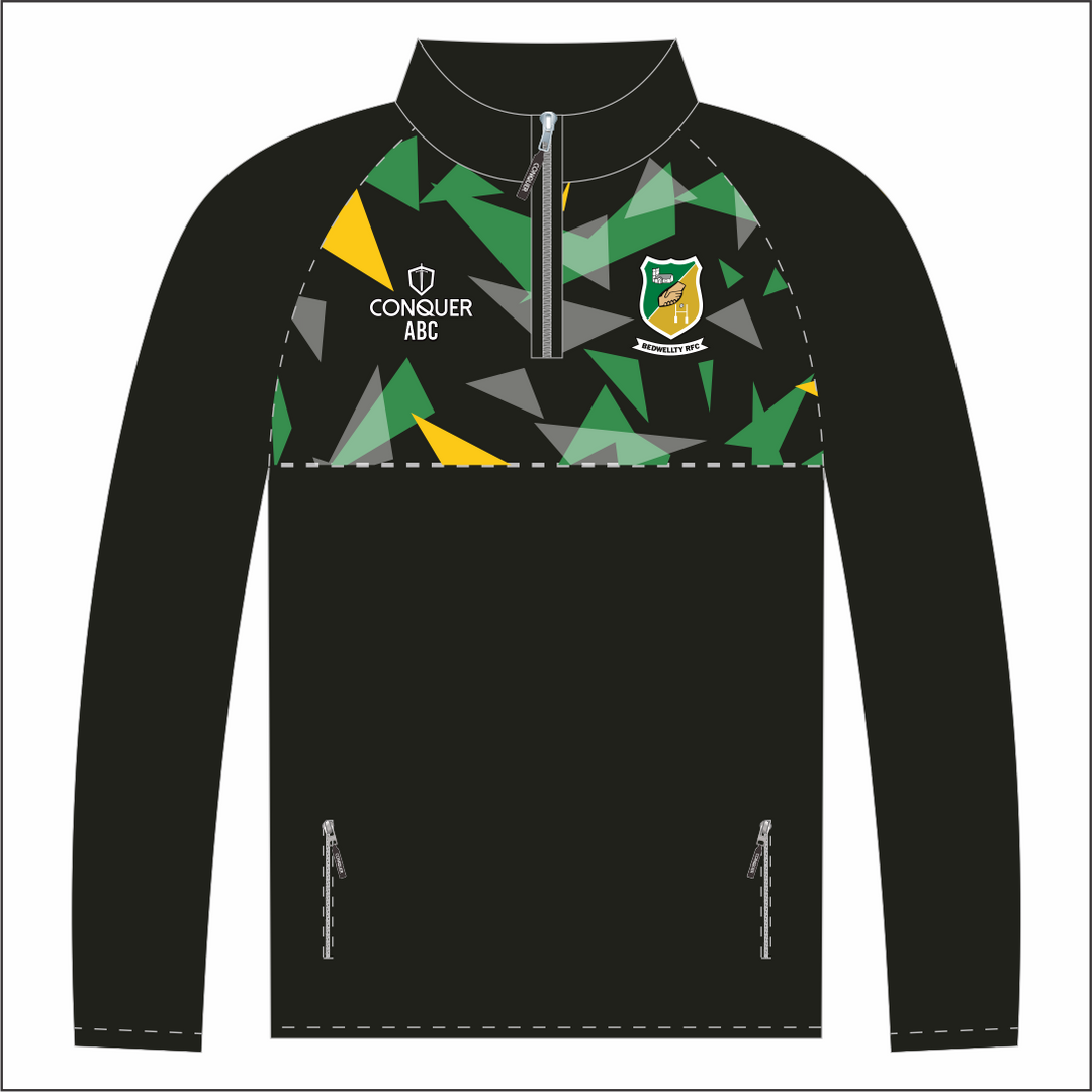 Bedwellty RFC 1/4 Zip Midlayer