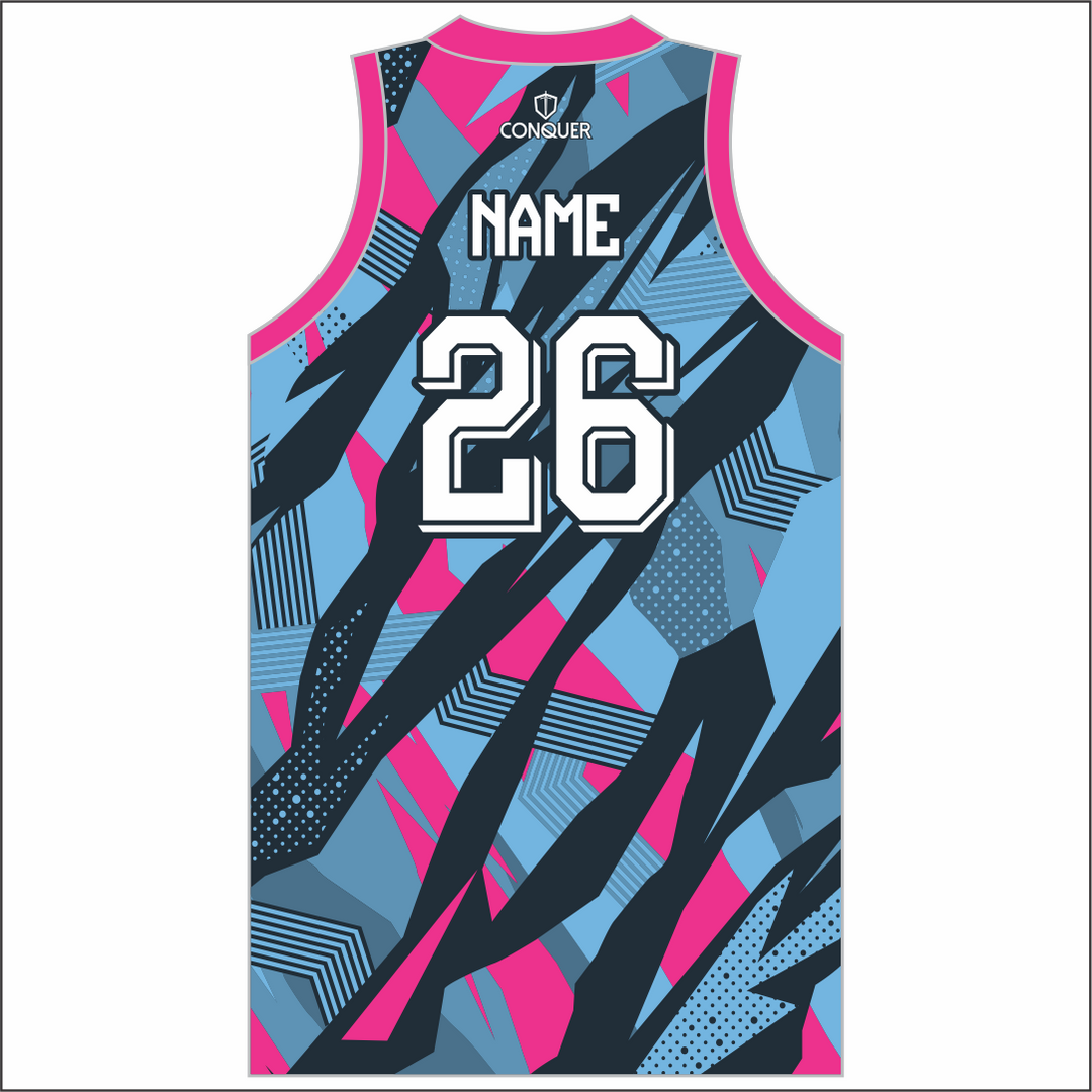 Cwmllynfell RFC Touch LADIES Sublimated Basketball Vest KIDS