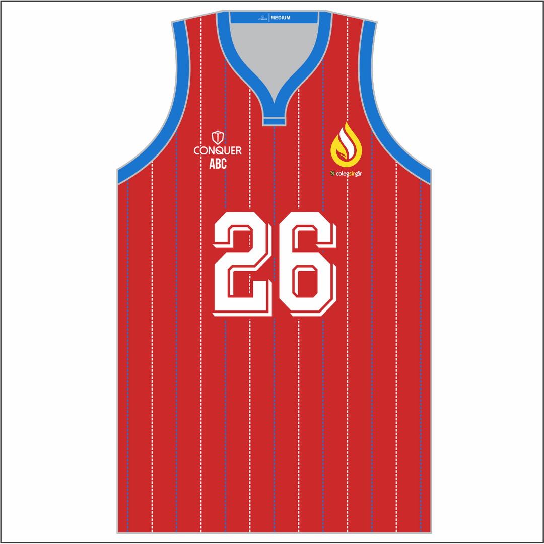 CSG Sports 26/27 Sublimated Basketball Vest