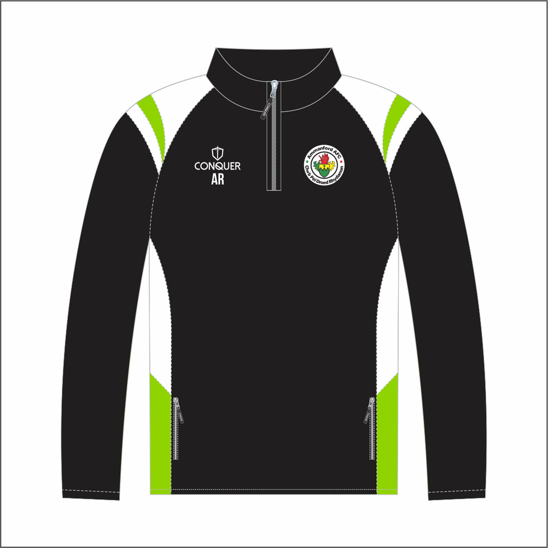 Ammanford AFC Ladies 1/4 Zip Midlayer Kids