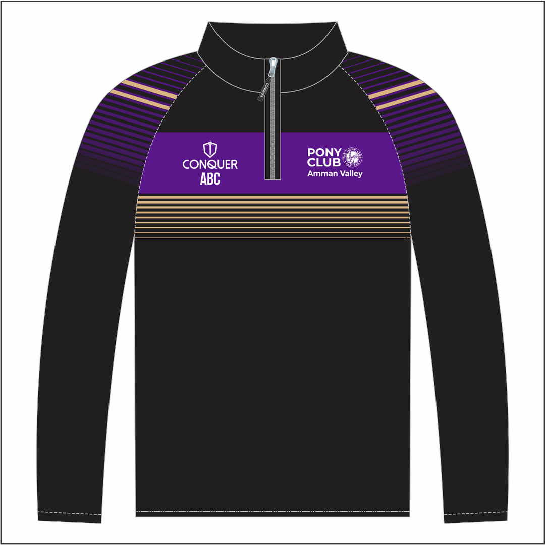 Amman Valley Pony Club PRO 1/4 Zip Midlayer