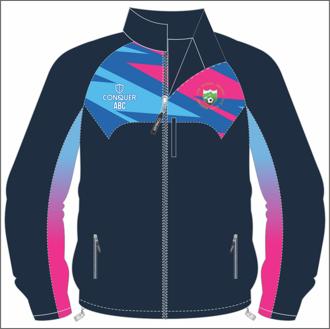 Cwmamman Ladies AFC Full Zip Rain Jacket KIDS