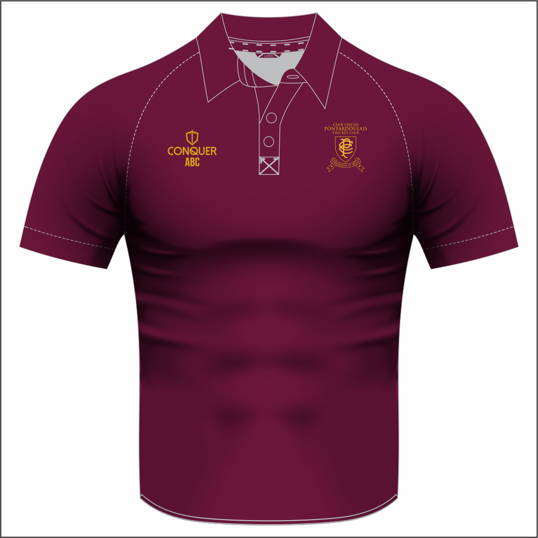 Pontarddulais Cricket Juniors Sublimated Polo Shirt