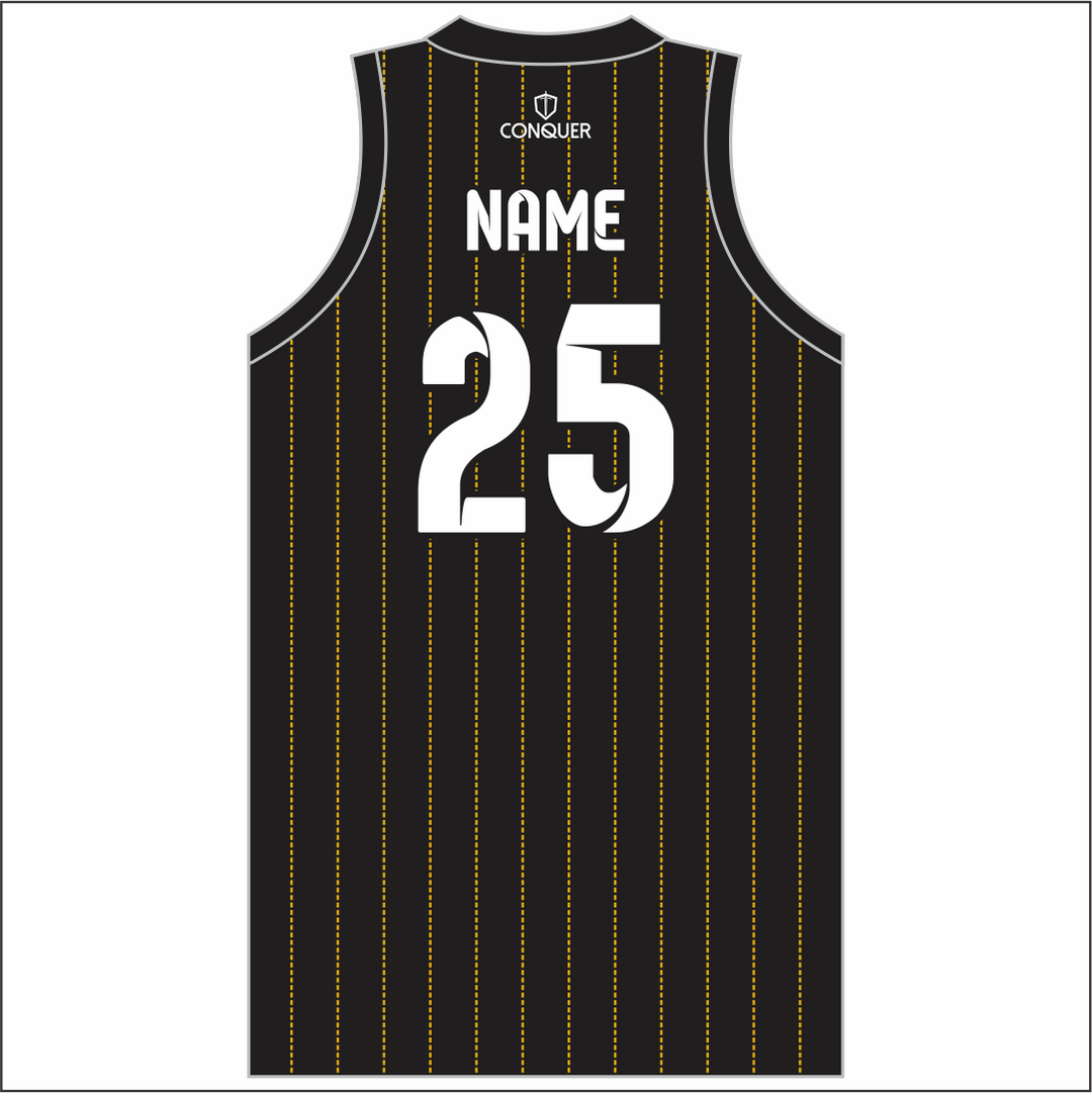 Talywain RFC Sublimated Basketball Vest KIDS - Striped