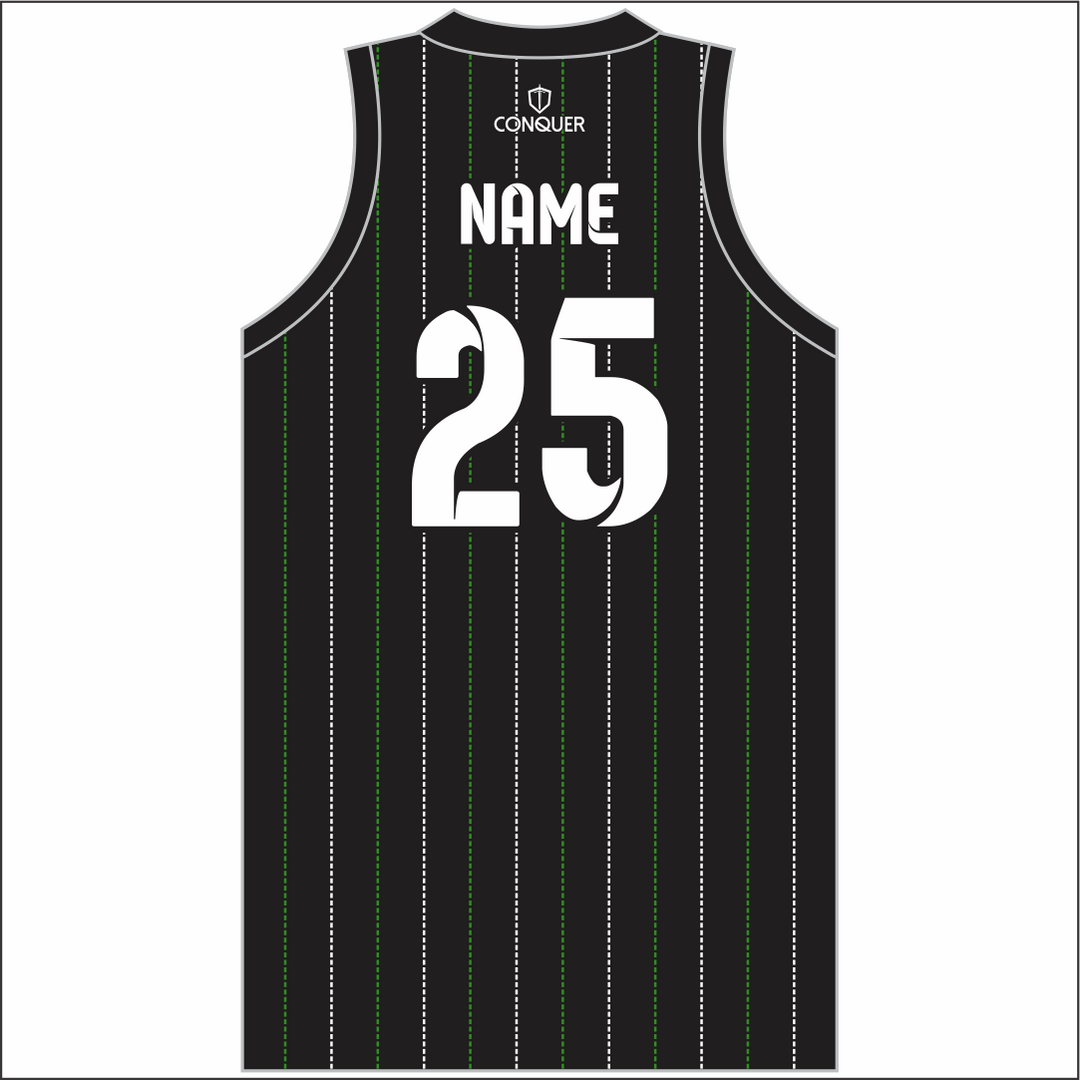 Llandeilo RFC Sublimated Basketball Vest KIDS - Striped