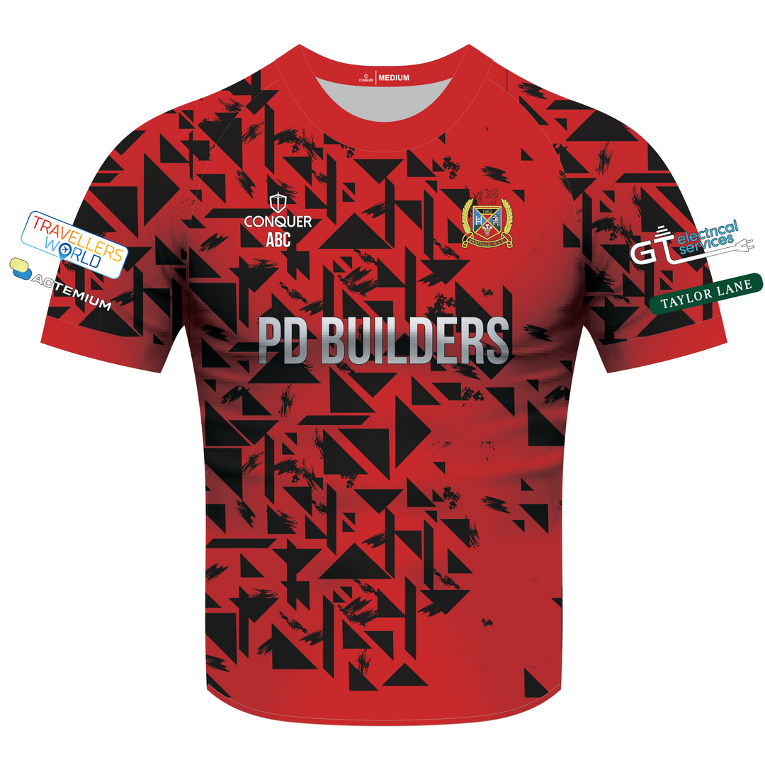 Nantyglo RFC Seniors Red Sublimated T-Shirt
