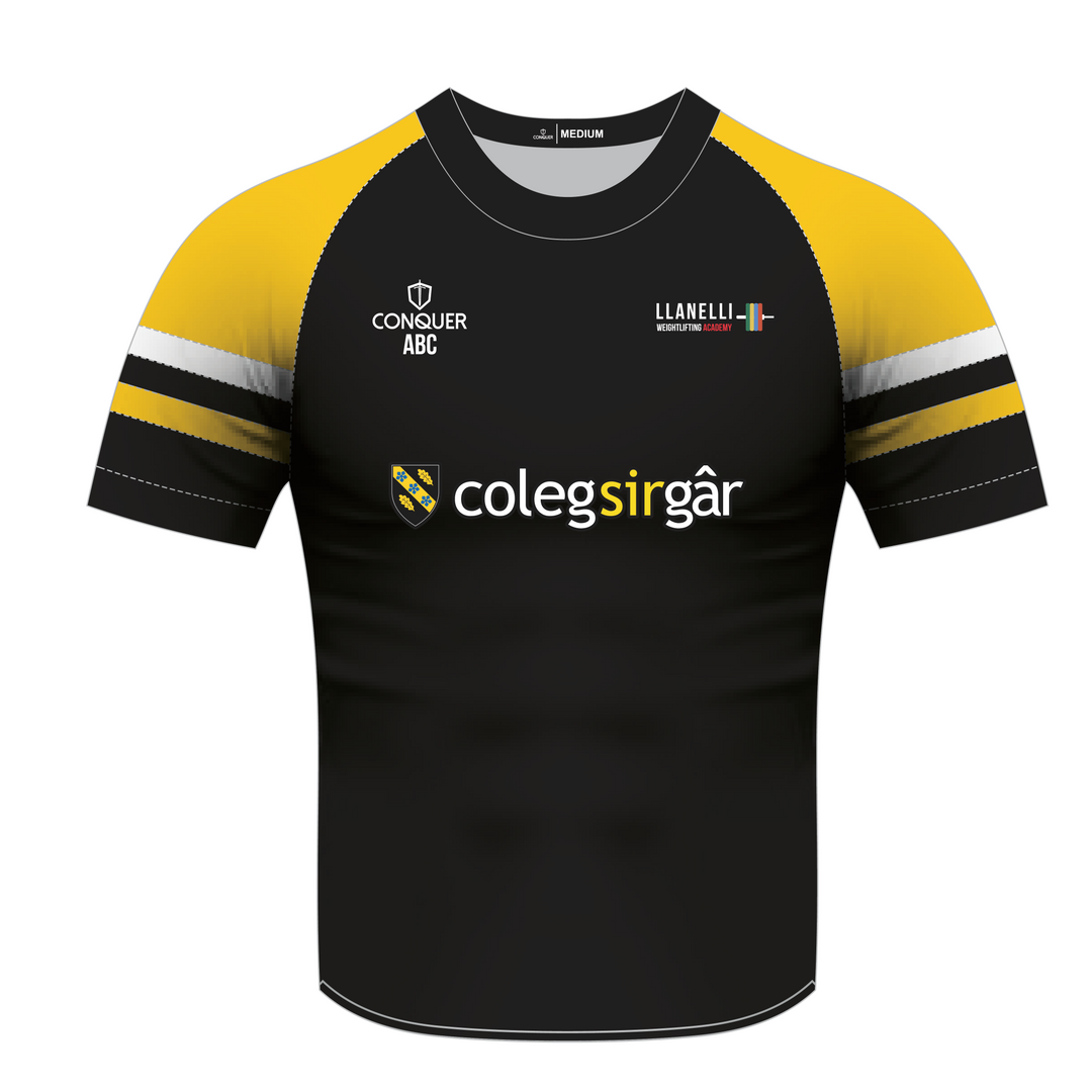 Llanelli Weightlifting Academy Sublimated T-Shirt