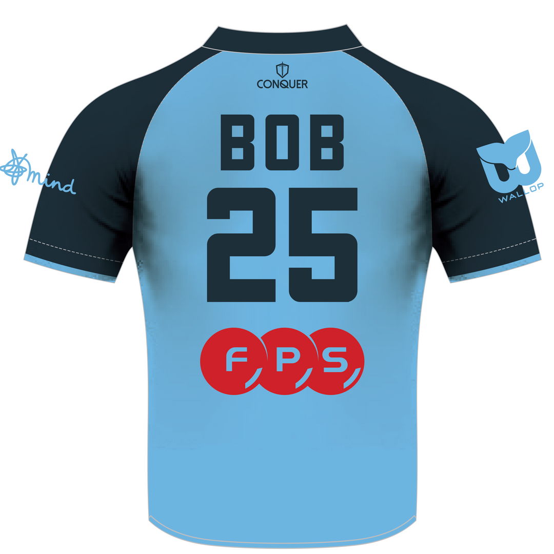 Trebanos BOB RFC PRO Fit Rugby Jersey Kids