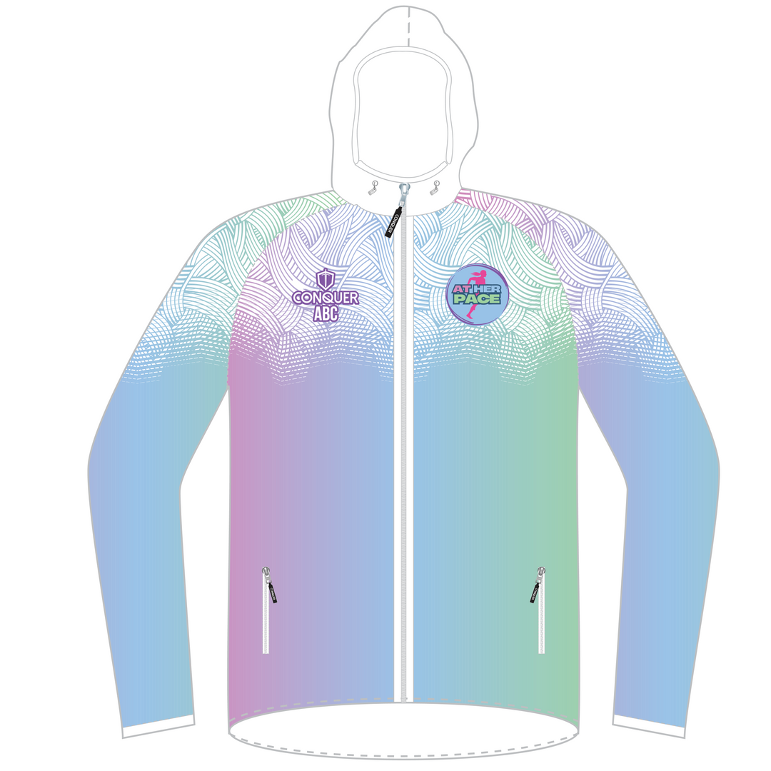 At Her Pace Full Zip Light Running Jacket