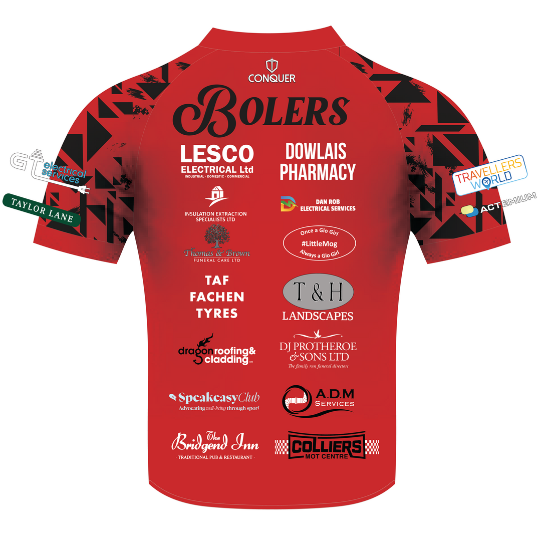 Nantyglo RFC Seniors Red Sublimated T-Shirt