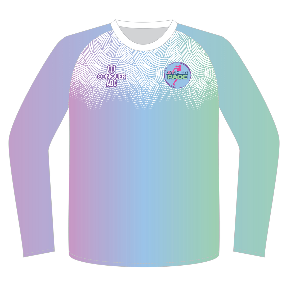 At Her Pace Sublimated Windbreaker
