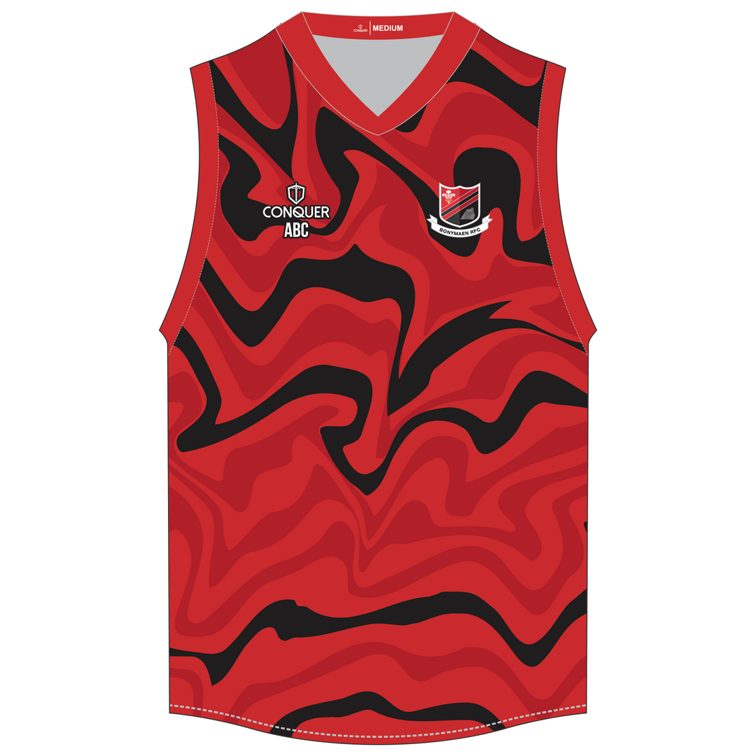 Bonymaen RFC Sublimated Aussie Vest KIDS