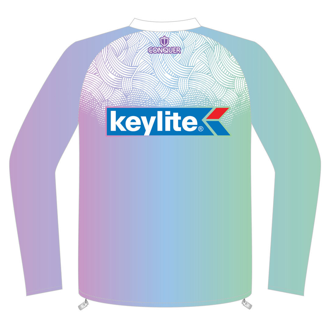 At Her Pace Sublimated Windbreaker