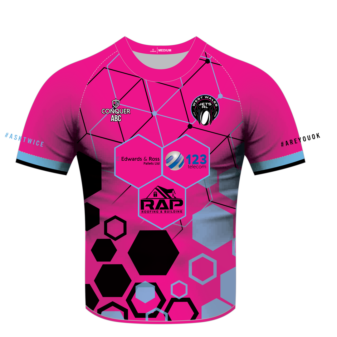 WWJ Sublimated T-Shirt KIDS - Pink
